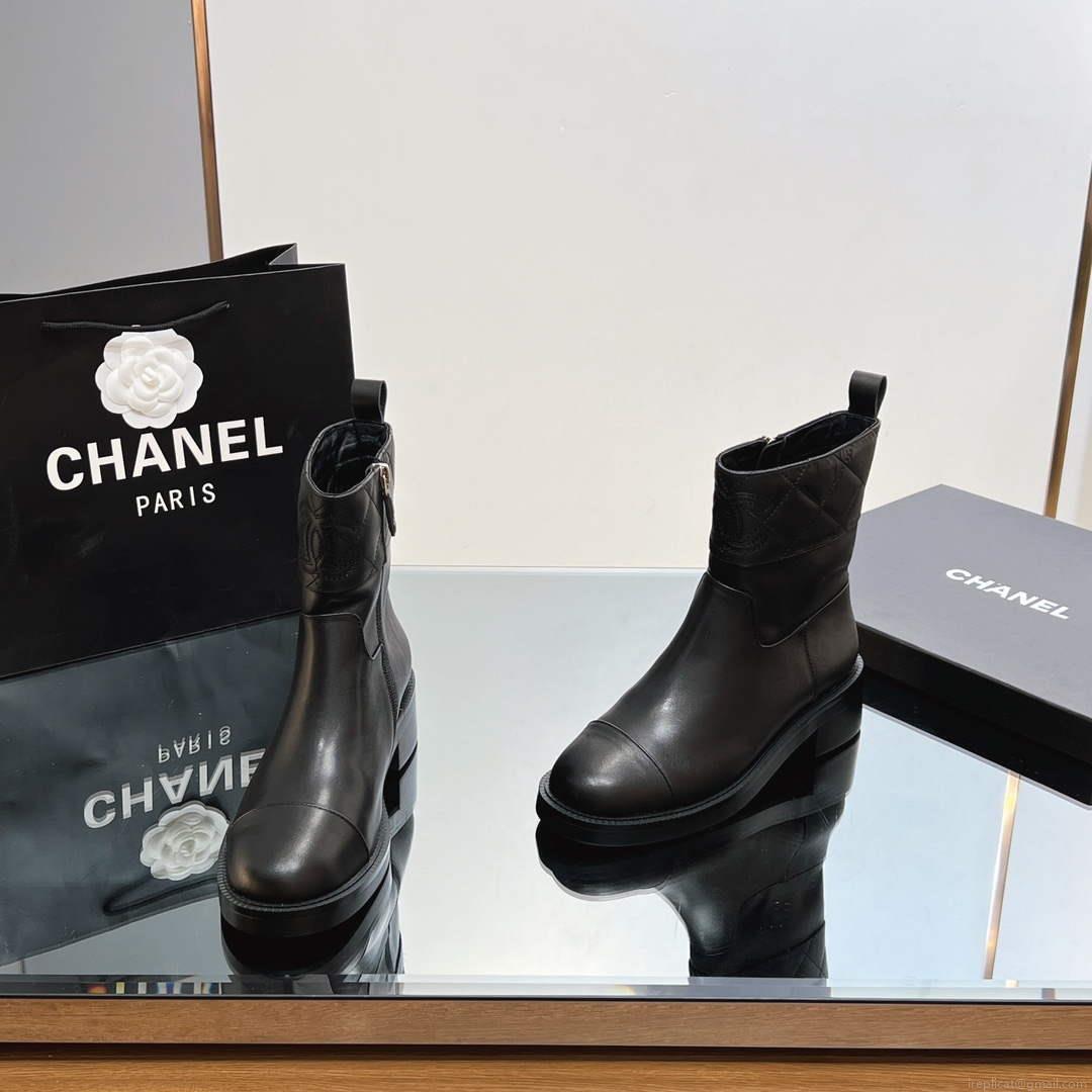 Chanel Women’s Fashion Shoes Short Boots C92403