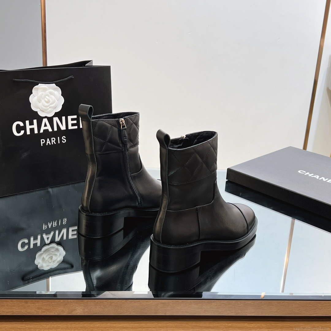 Chanel Women’s Fashion Shoes Short Boots C92403