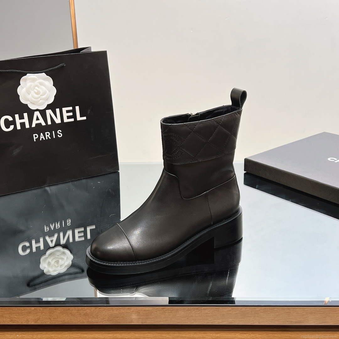 Chanel Women’s Fashion Shoes Short Boots C92403