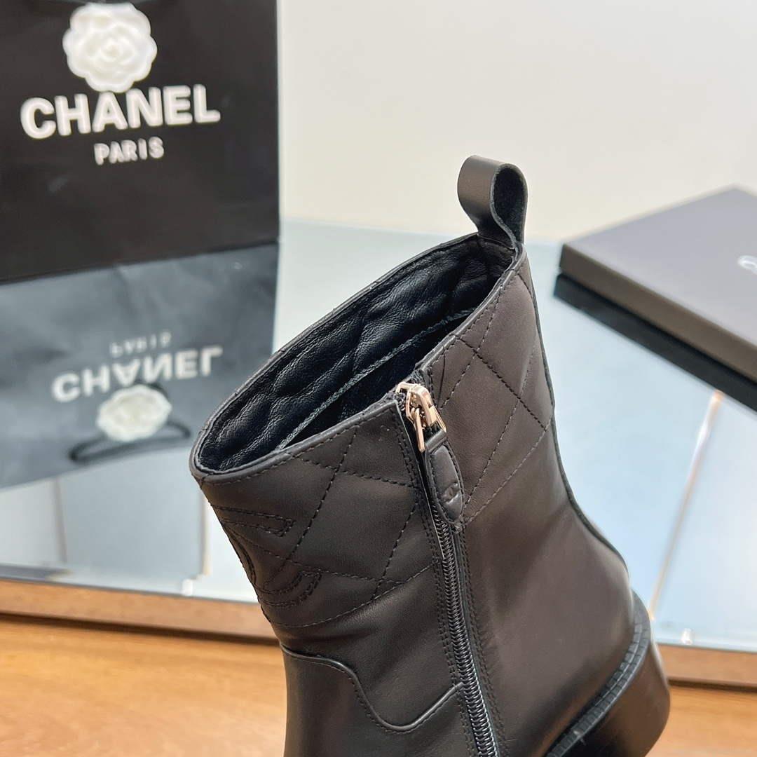 Chanel Women’s Fashion Shoes Short Boots C92403