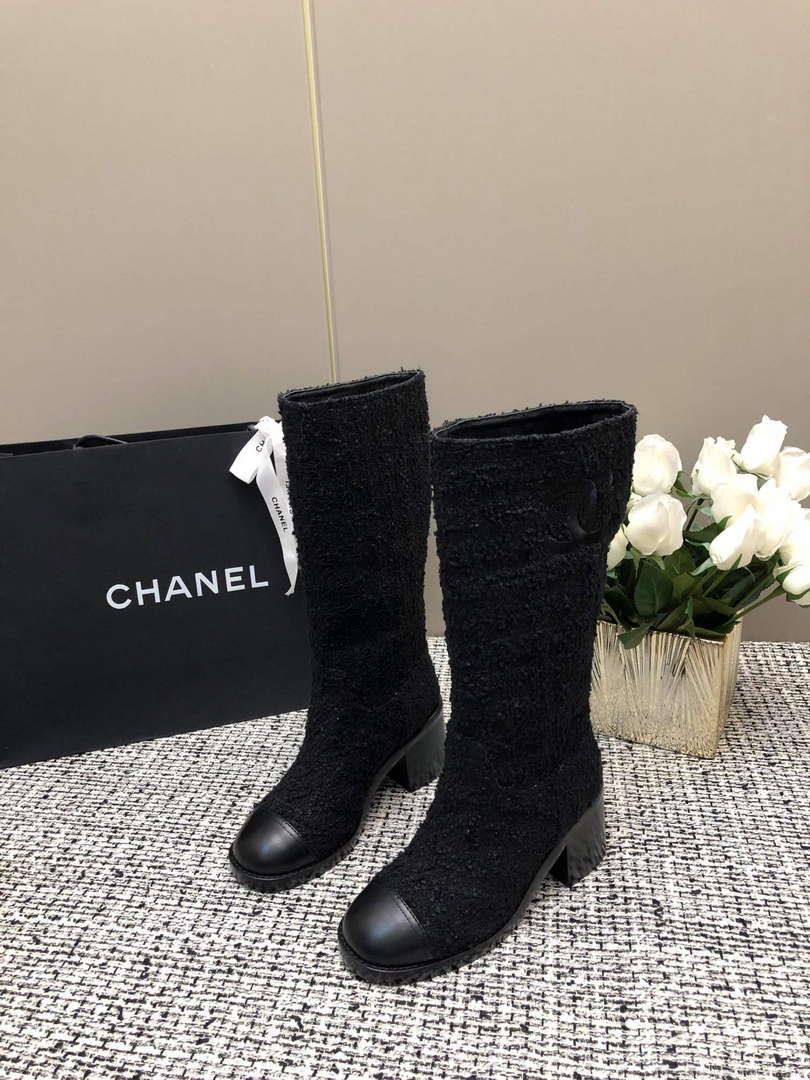 Chanel Women’s Fashion Shoes High Boots C92415