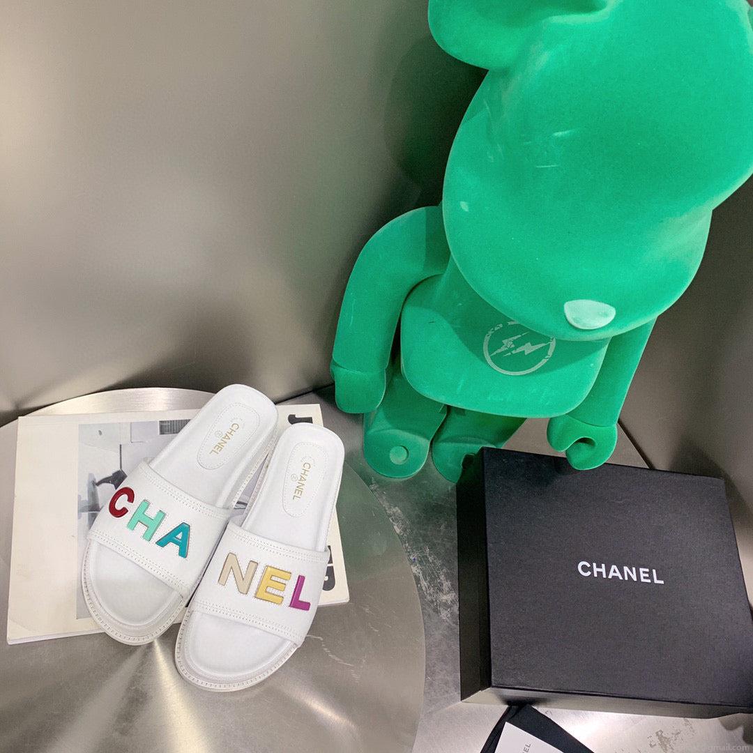 Chanel G38933 Mules Lambskin Sandals Women C91161