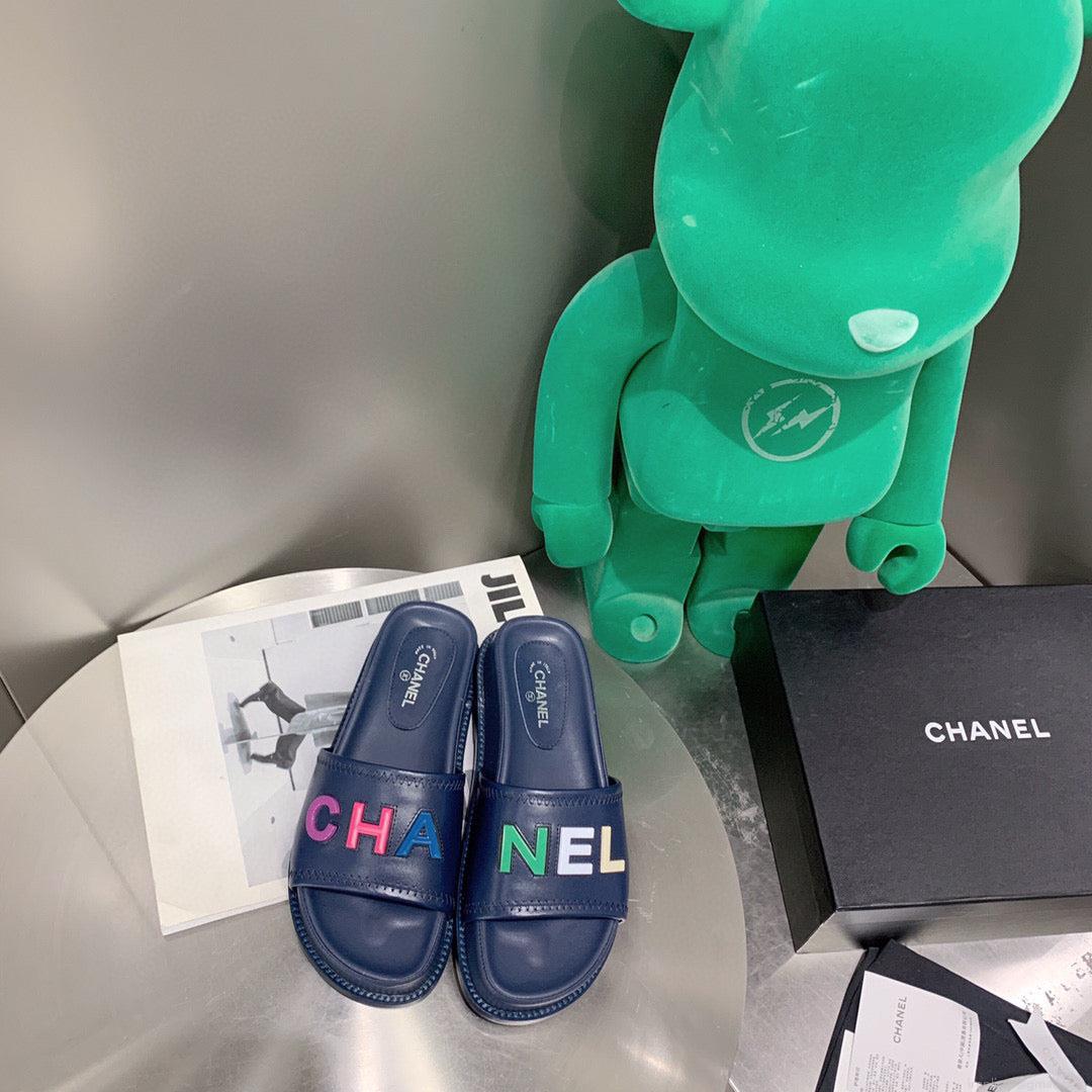 Chanel G38933 Mules Lambskin Sandals Women C91162