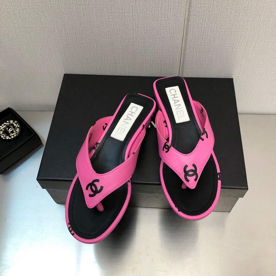 Chanel G38978 Sandals Printed Lambskin Women C91170