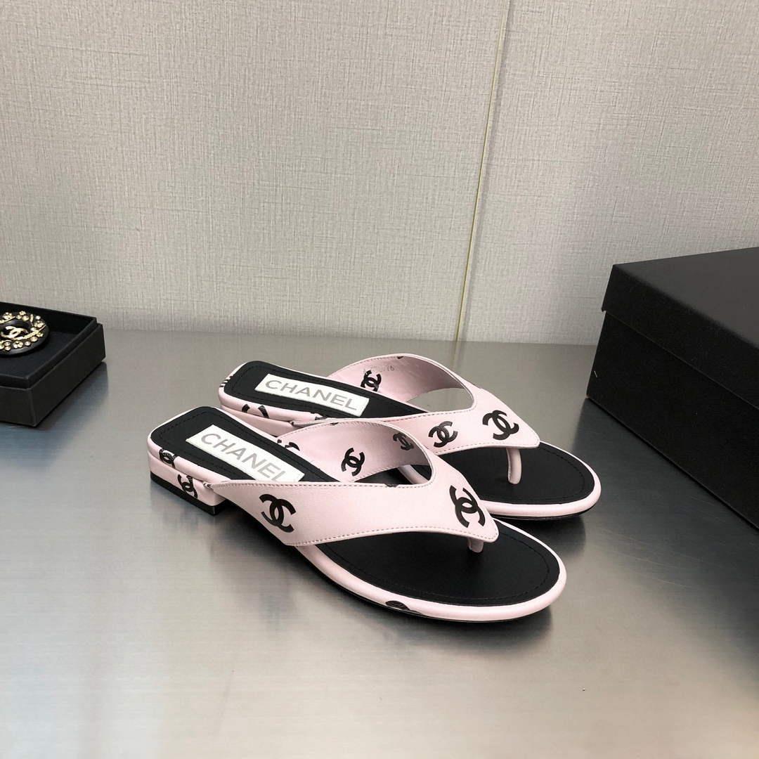 Chanel G38978 Sandals Printed Lambskin Women C91173