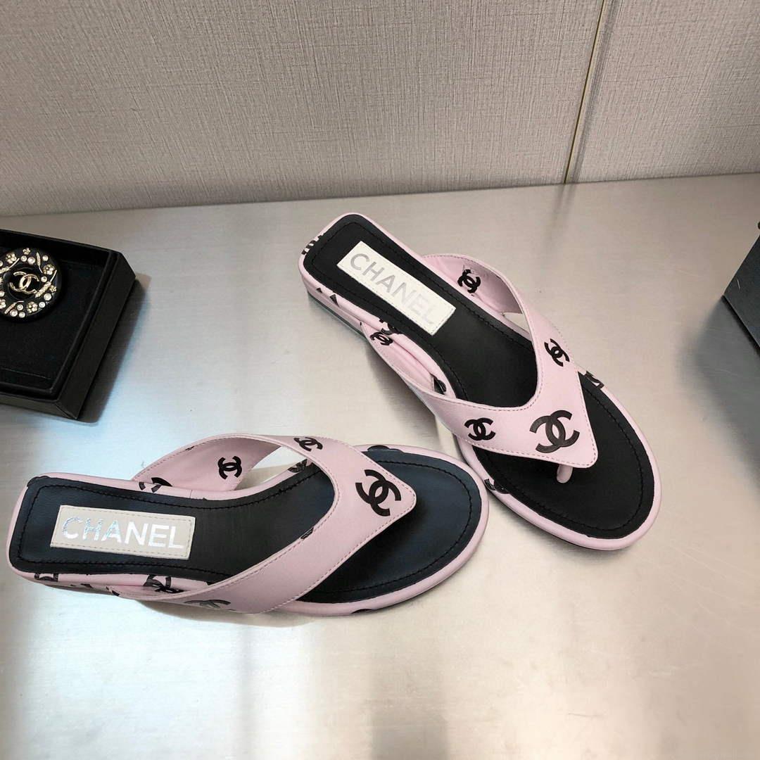 Chanel G38978 Sandals Printed Lambskin Women C91173
