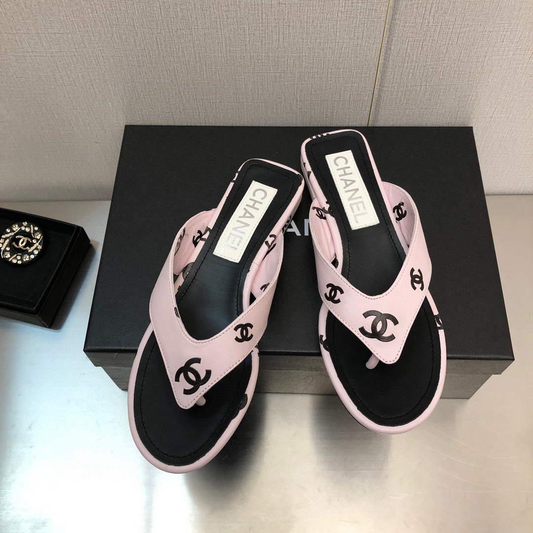 Chanel G38978 Sandals Printed Lambskin Women C91173