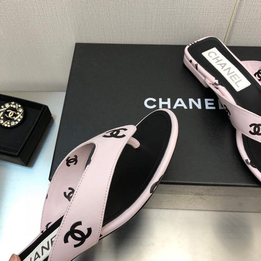 Chanel G38978 Sandals Printed Lambskin Women C91173