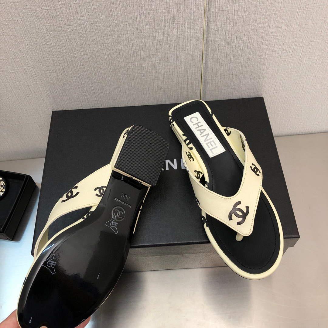 Chanel G38978 Sandals Printed Lambskin Women C91174