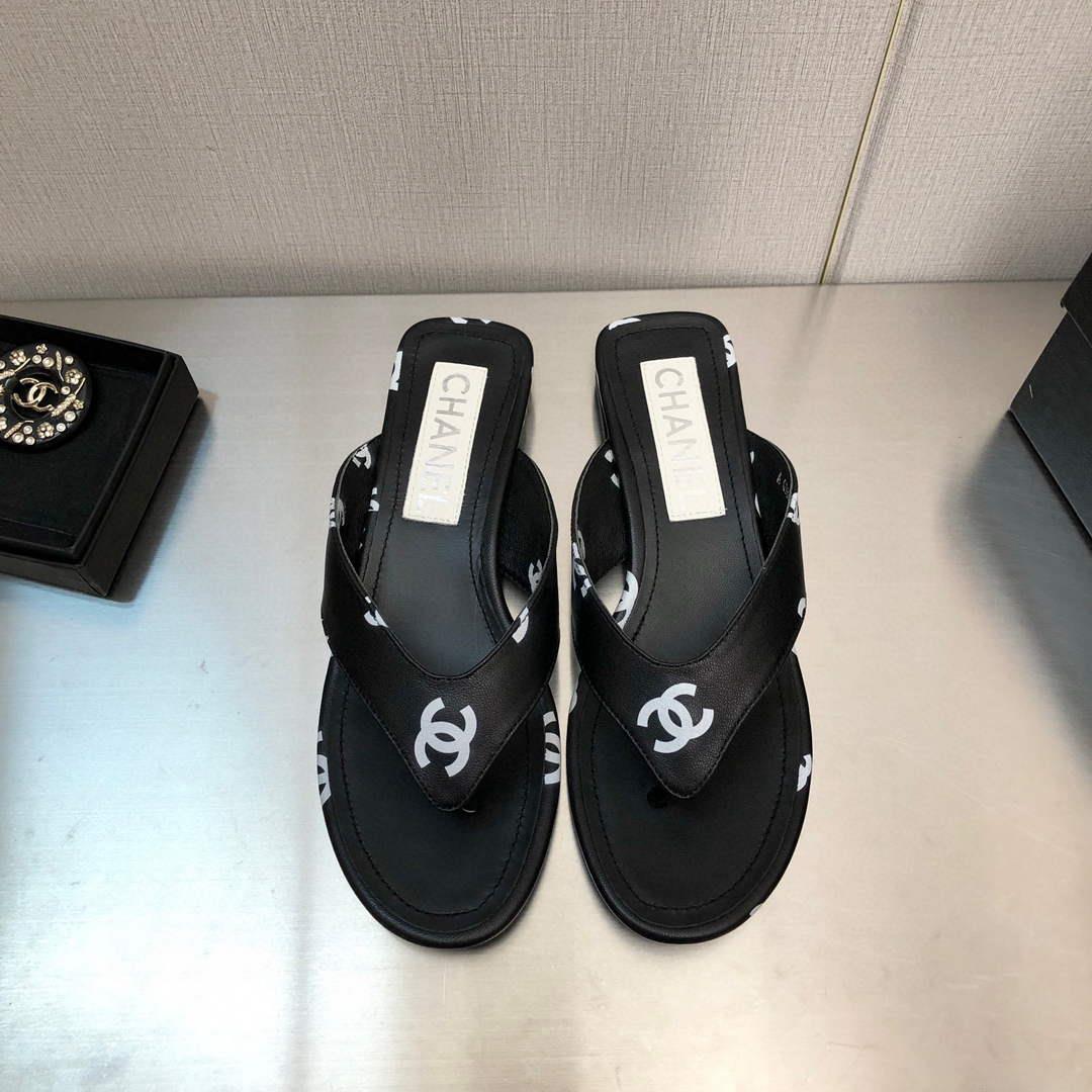 Chanel G38978 Sandals Printed Lambskin Women C91175