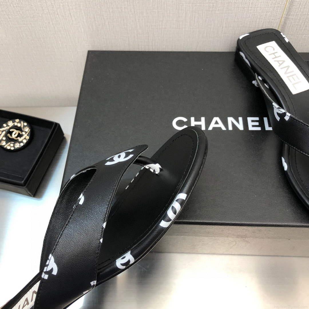 Chanel G38978 Sandals Printed Lambskin Women C91175