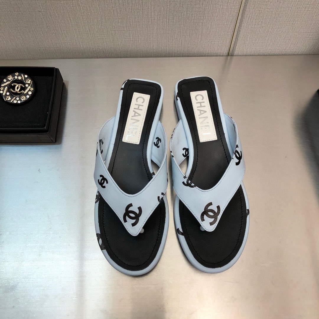 Chanel G38978 Sandals Printed Lambskin Women C91176