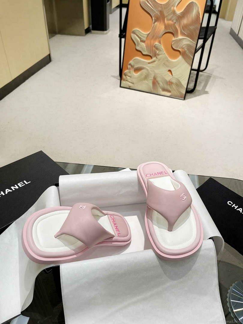 Chanel G38865 Sandals Mules Fabric Women C91181