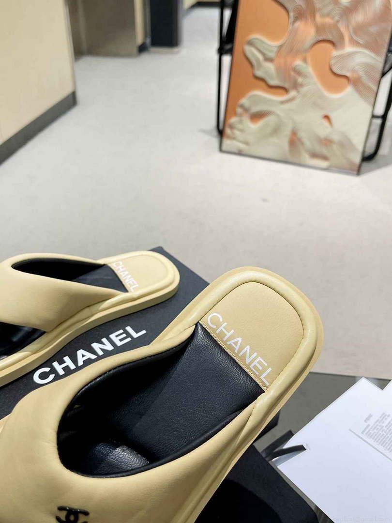 Chanel G38865 Sandals Mules Fabric Women C91182