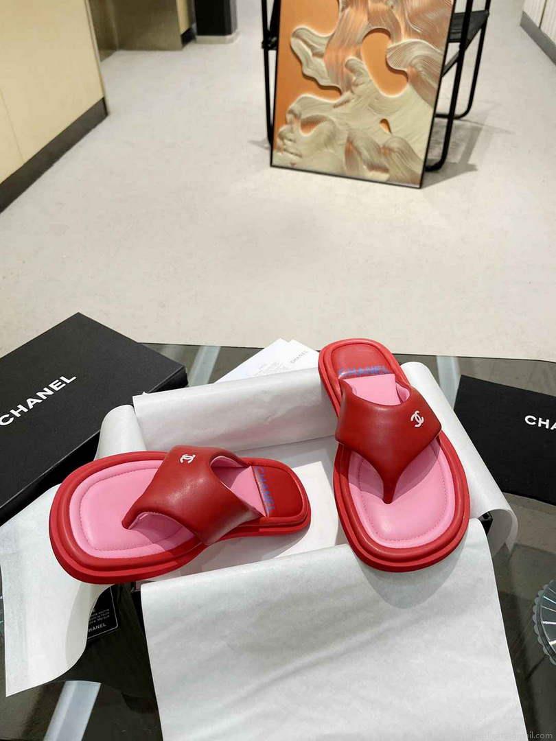 Chanel G38865 Sandals Mules Fabric Women C91183