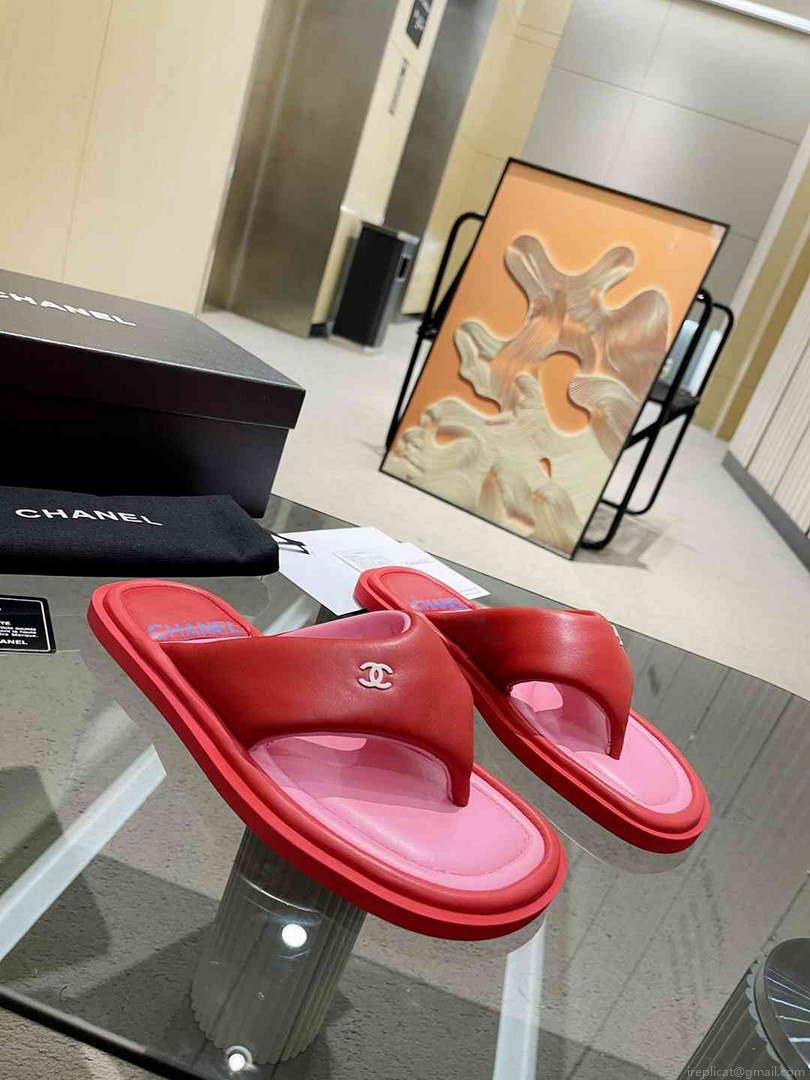Chanel G38865 Sandals Mules Fabric Women C91183