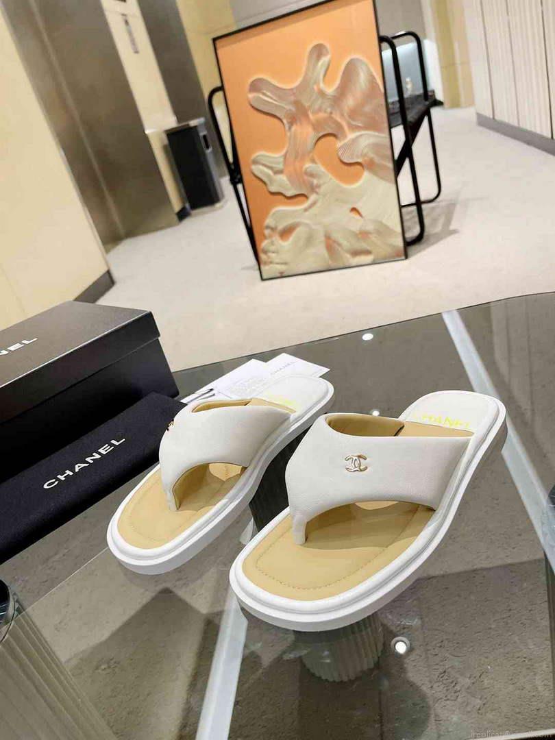Chanel G38865 Sandals Mules Fabric Women C91184