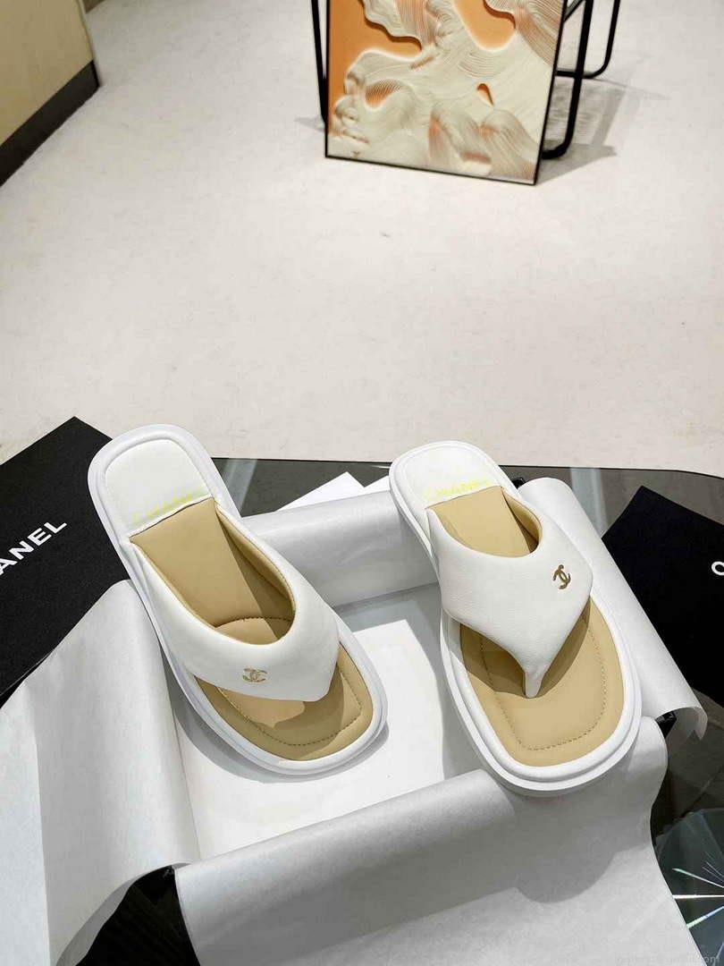 Chanel G38865 Sandals Mules Fabric Women C91184