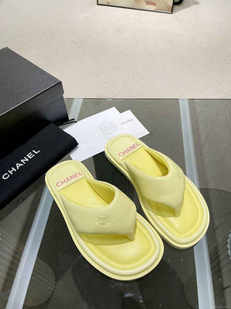 Chanel G38865 Sandals Mules Fabric Women C91186