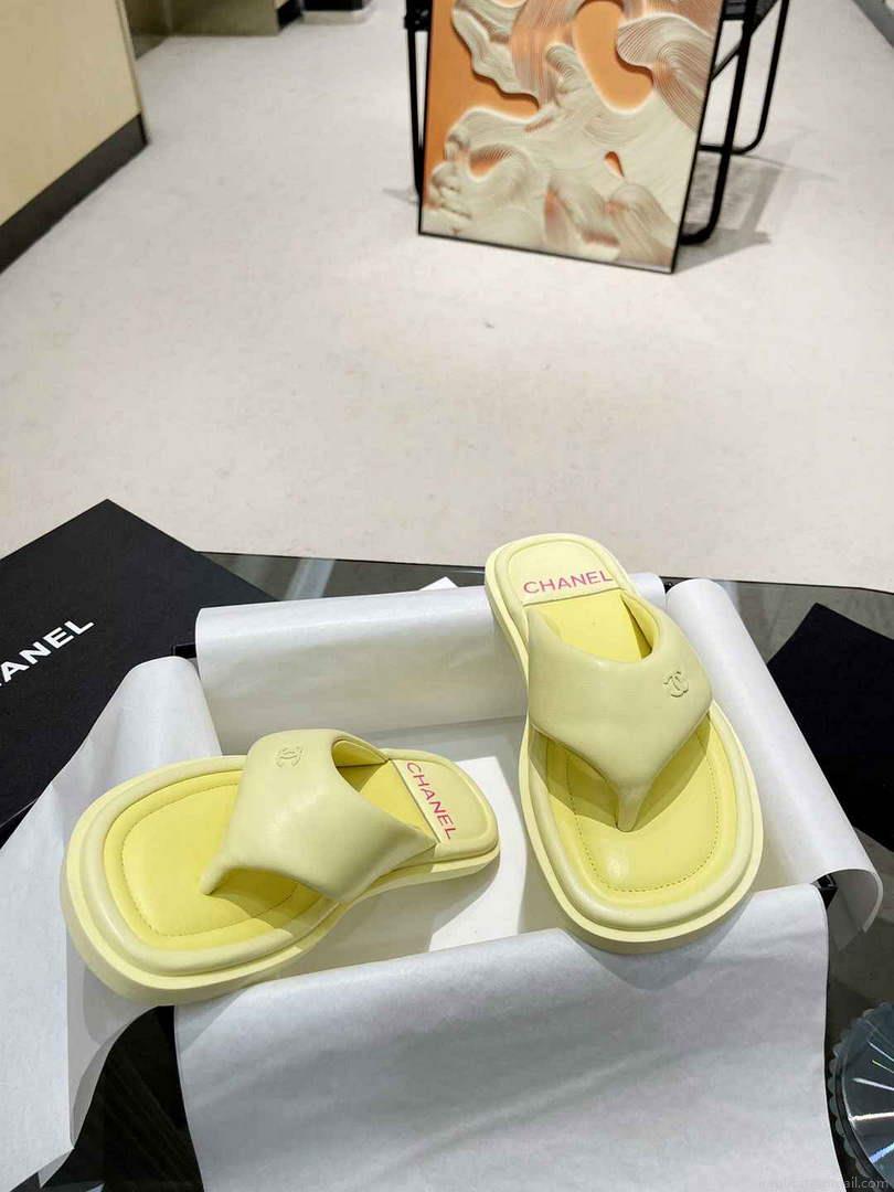 Chanel G38865 Sandals Mules Fabric Women C91186