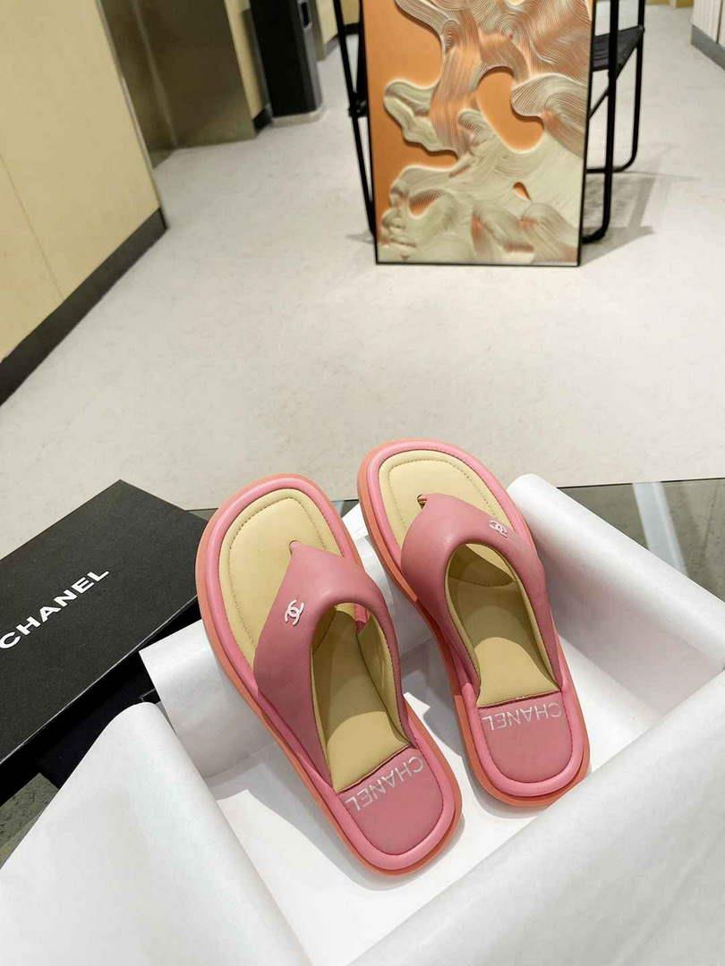 Chanel G38865 Sandals Mules Fabric Women C91187