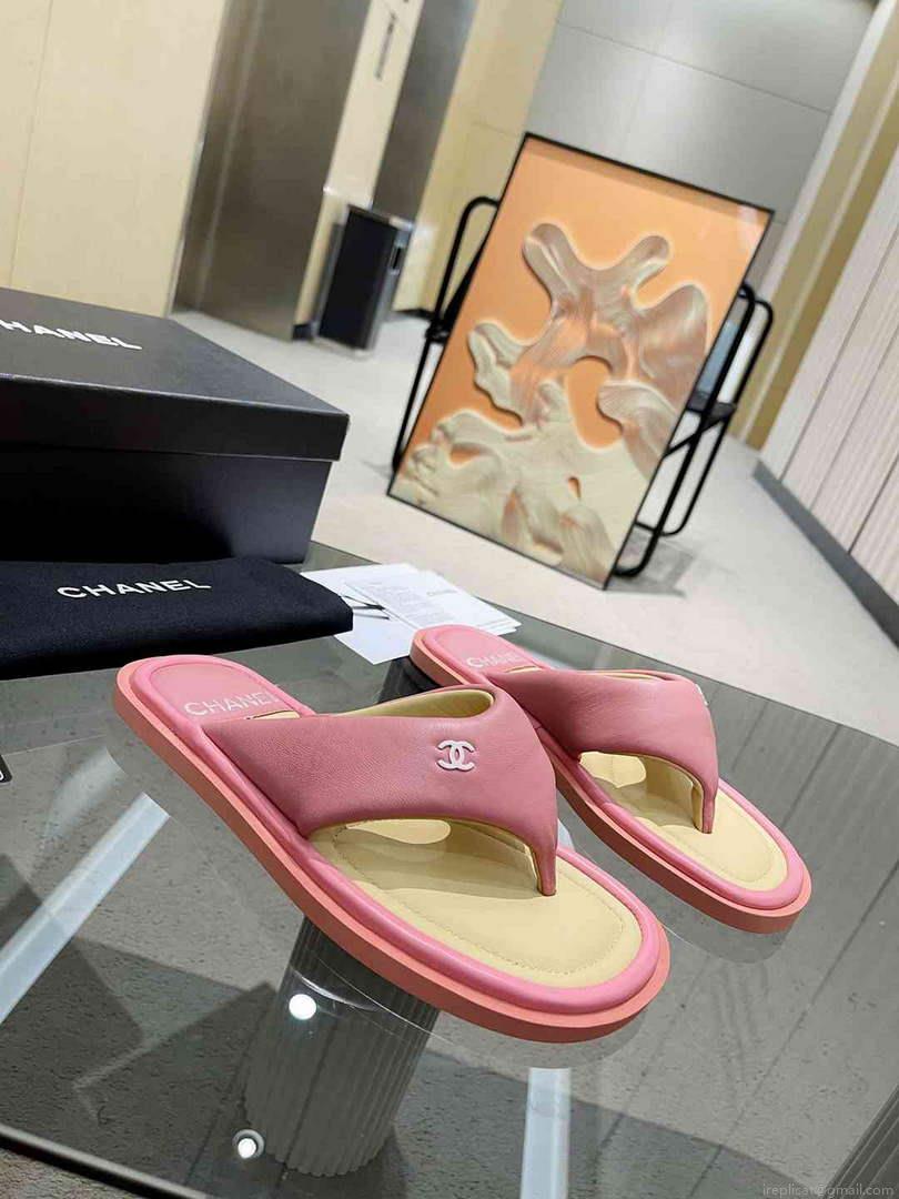 Chanel G38865 Sandals Mules Fabric Women C91187