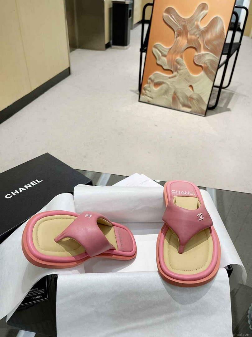 Chanel G38865 Sandals Mules Fabric Women C91187
