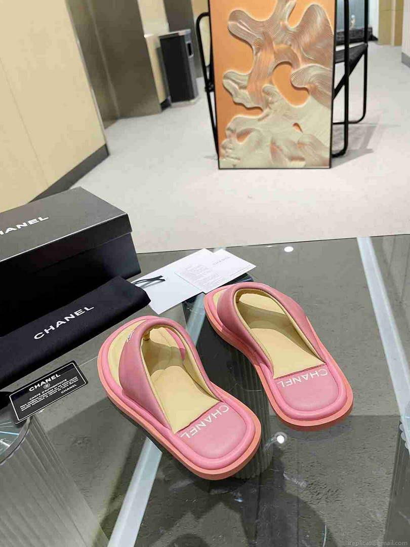 Chanel G38865 Sandals Mules Fabric Women C91187