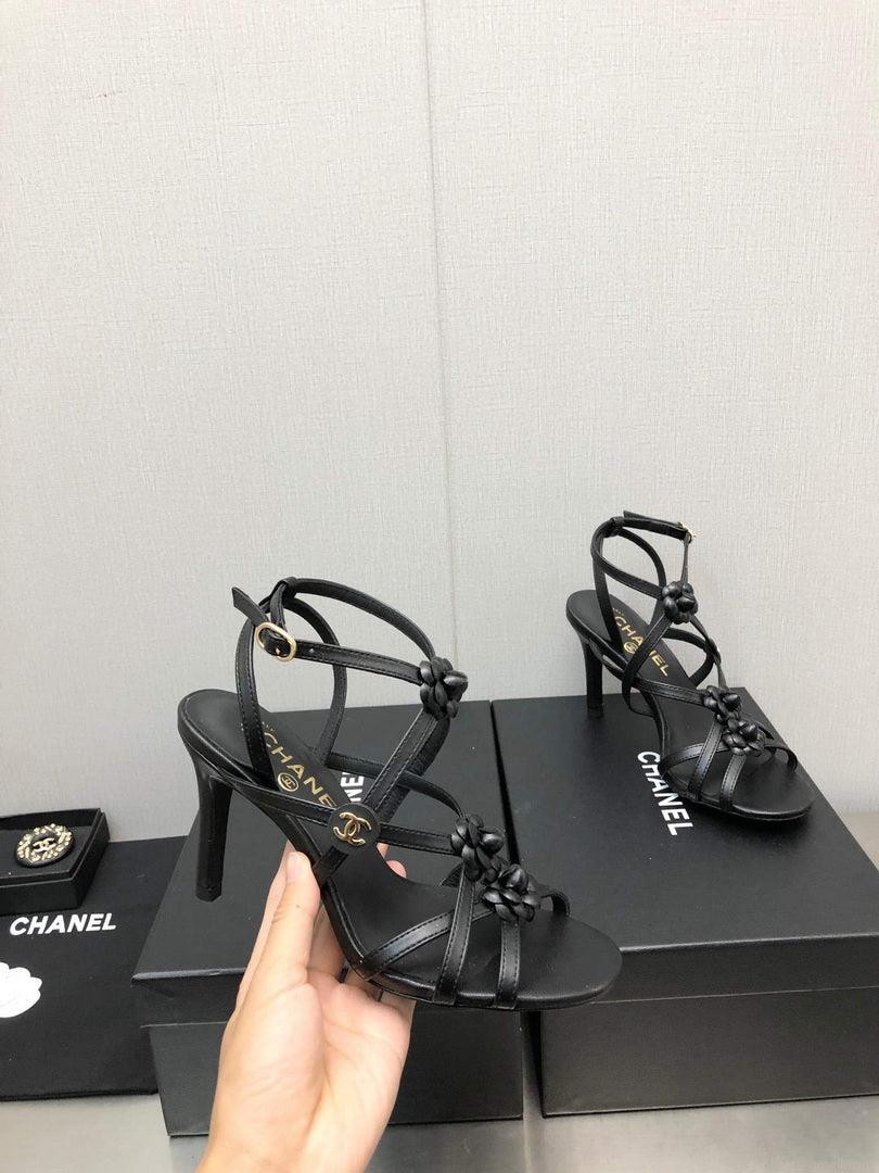 Chanel G40128 Women’s Sandals Shoes Lambskin C90217