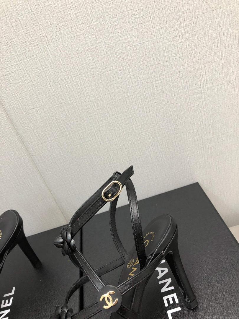 Chanel G40128 Women’s Sandals Shoes Lambskin C90217