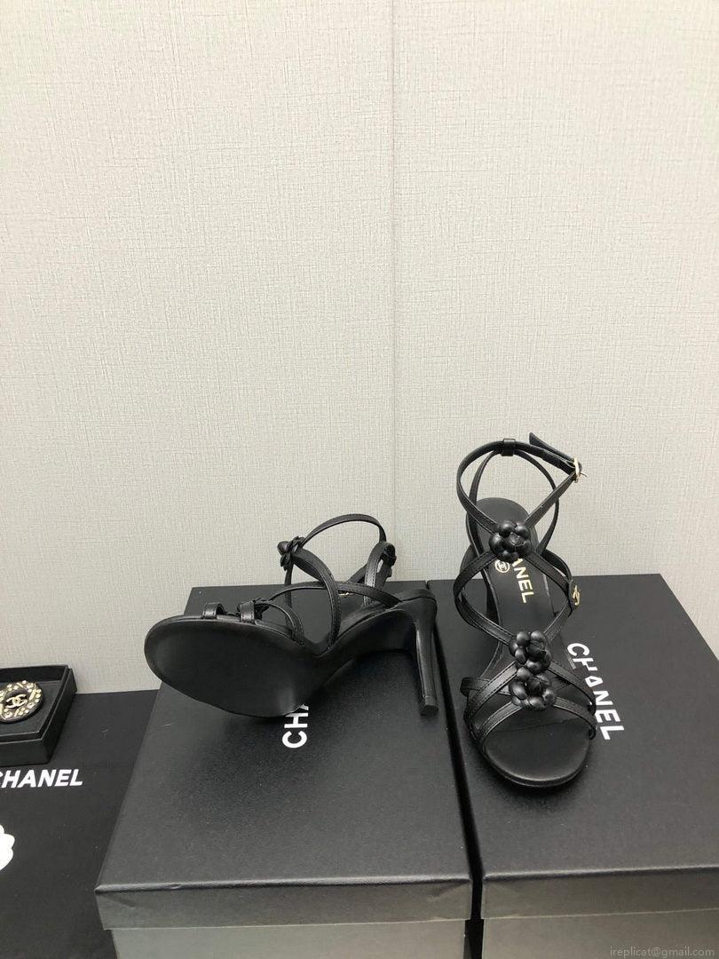Chanel G40128 Women’s Sandals Shoes Lambskin C90217