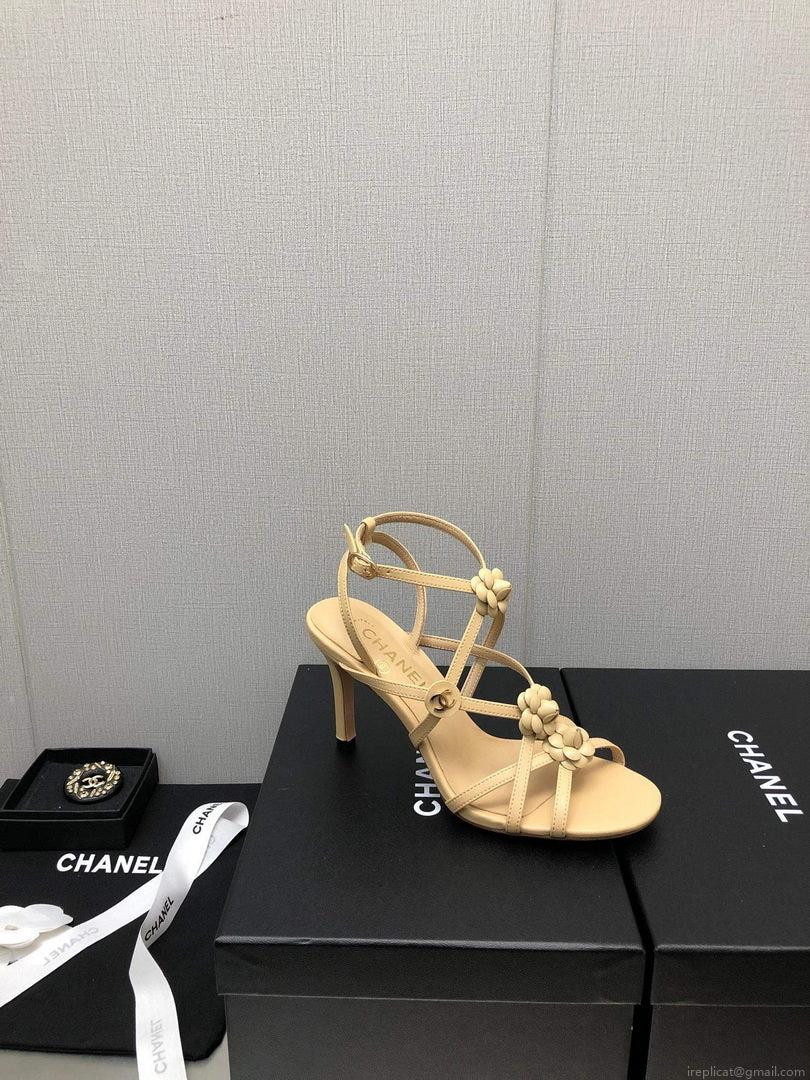 Chanel G40128 Women’s Sandals Shoes Lambskin C90219