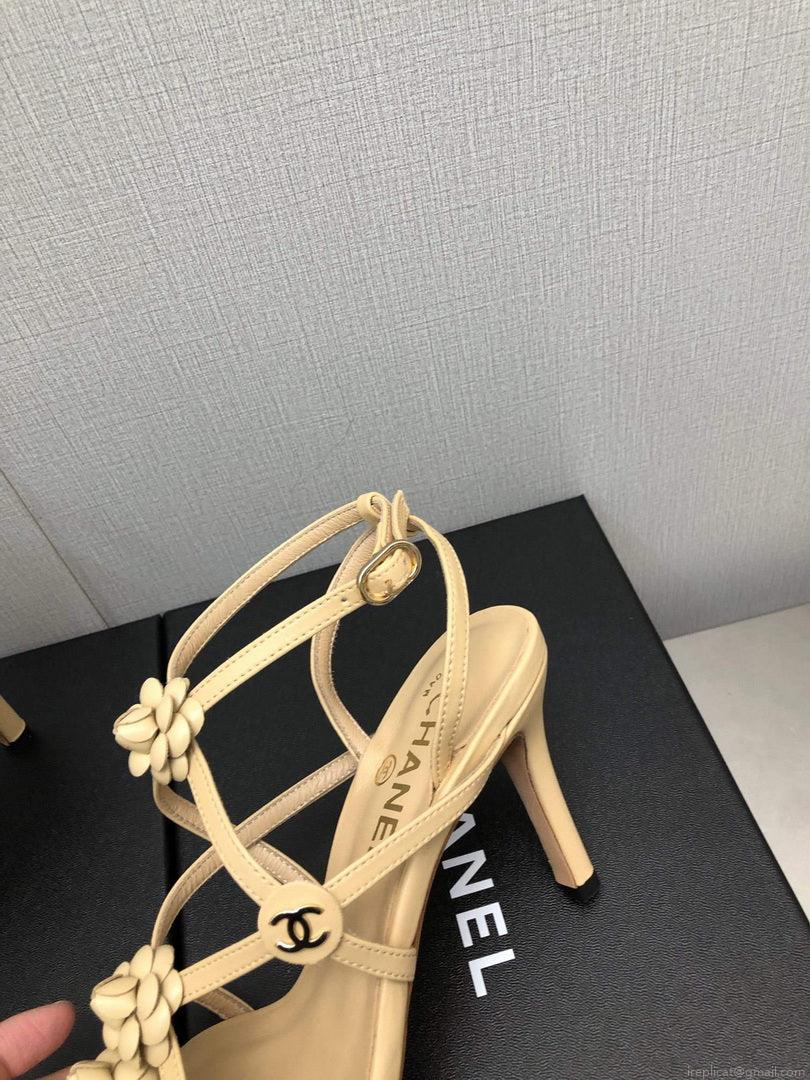 Chanel G40128 Women’s Sandals Shoes Lambskin C90219