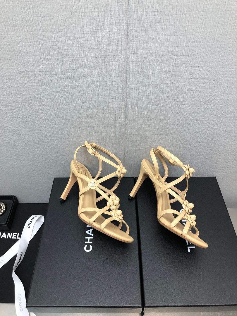 Chanel G40128 Women’s Sandals Shoes Lambskin C90219