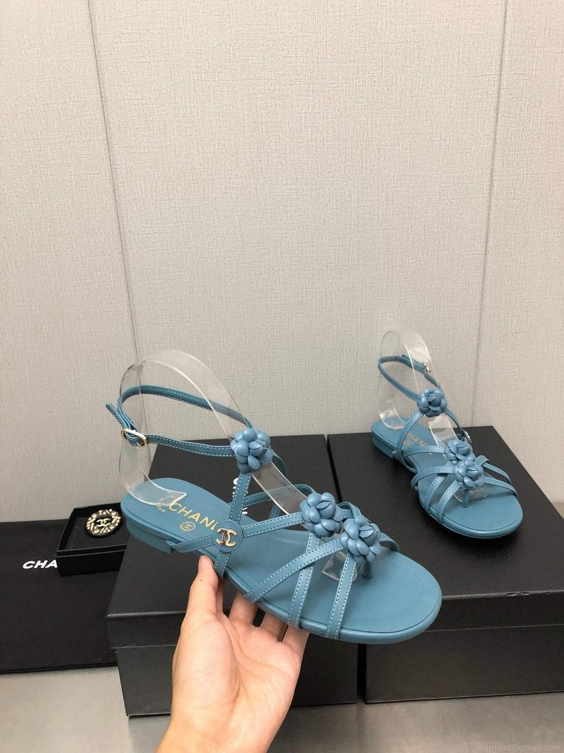 Chanel G40128 Women’s Sandals Shoes Lambskin C90222