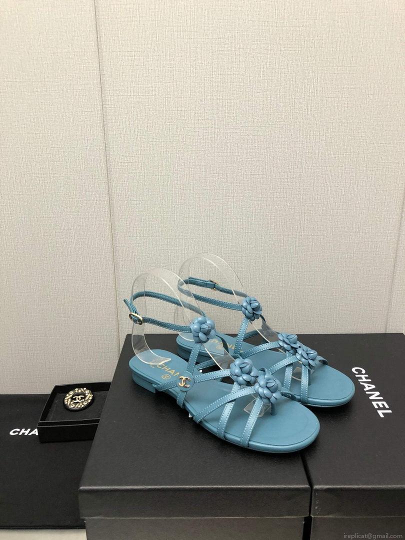 Chanel G40128 Women’s Sandals Shoes Lambskin C90222