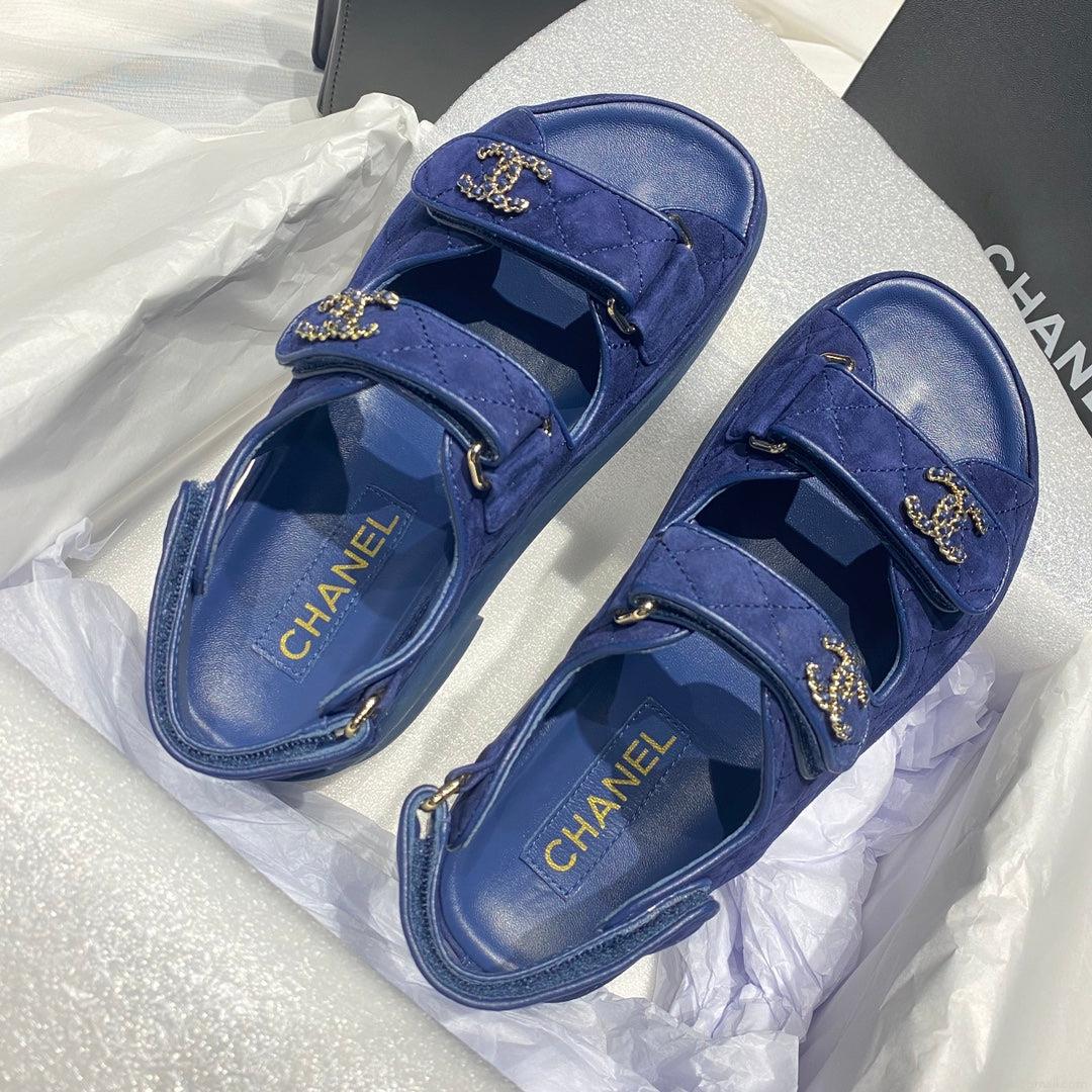 Chanel G40138 Women’s Sandals Shoes Lambskin C90236