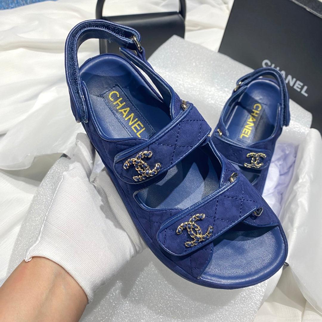 Chanel G40138 Women’s Sandals Shoes Lambskin C90236