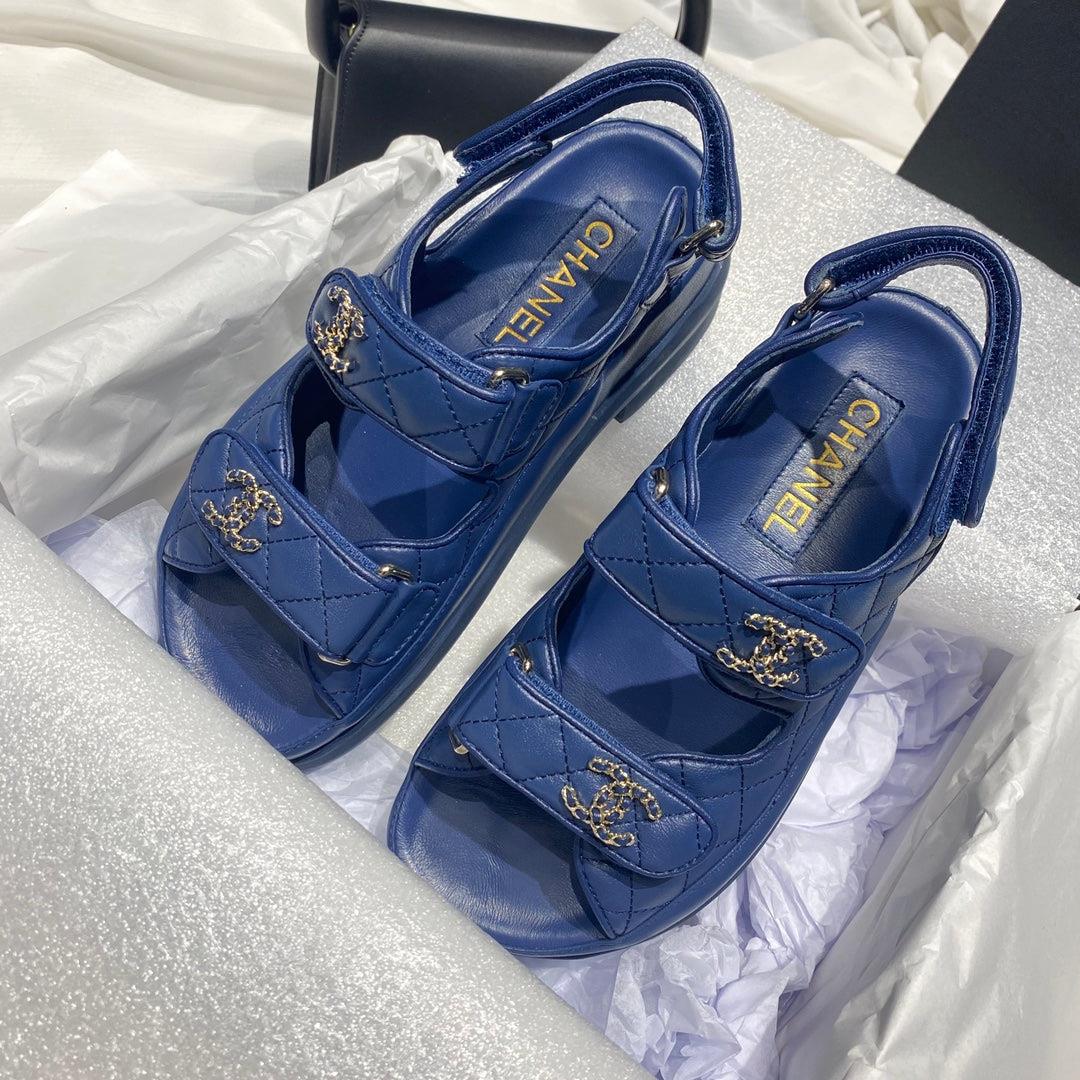 Chanel G40138 Women’s Sandals Shoes Lambskin C90238