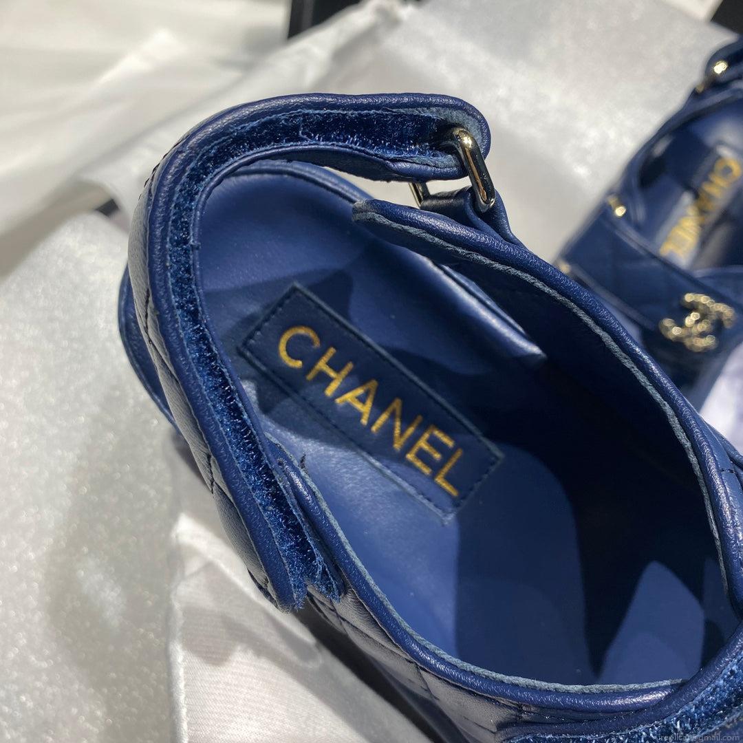 Chanel G40138 Women’s Sandals Shoes Lambskin C90238