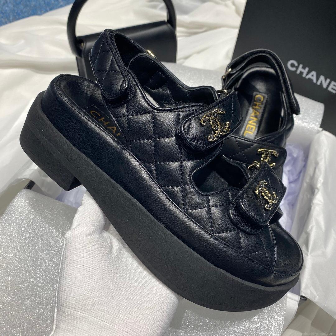 Chanel G40138 Women’s Sandals Shoes Lambskin C90239