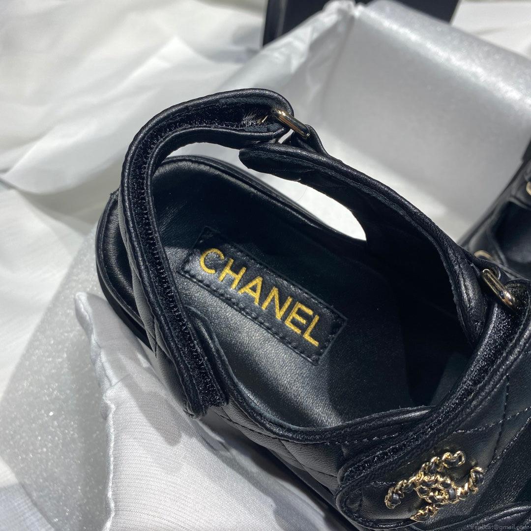 Chanel G40138 Women’s Sandals Shoes Lambskin C90239