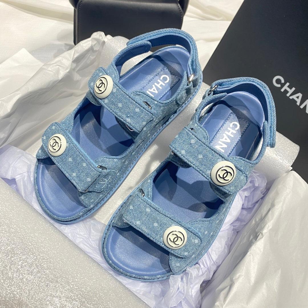 Chanel G40138 Women’s Sandals Shoes Lambskin C90240