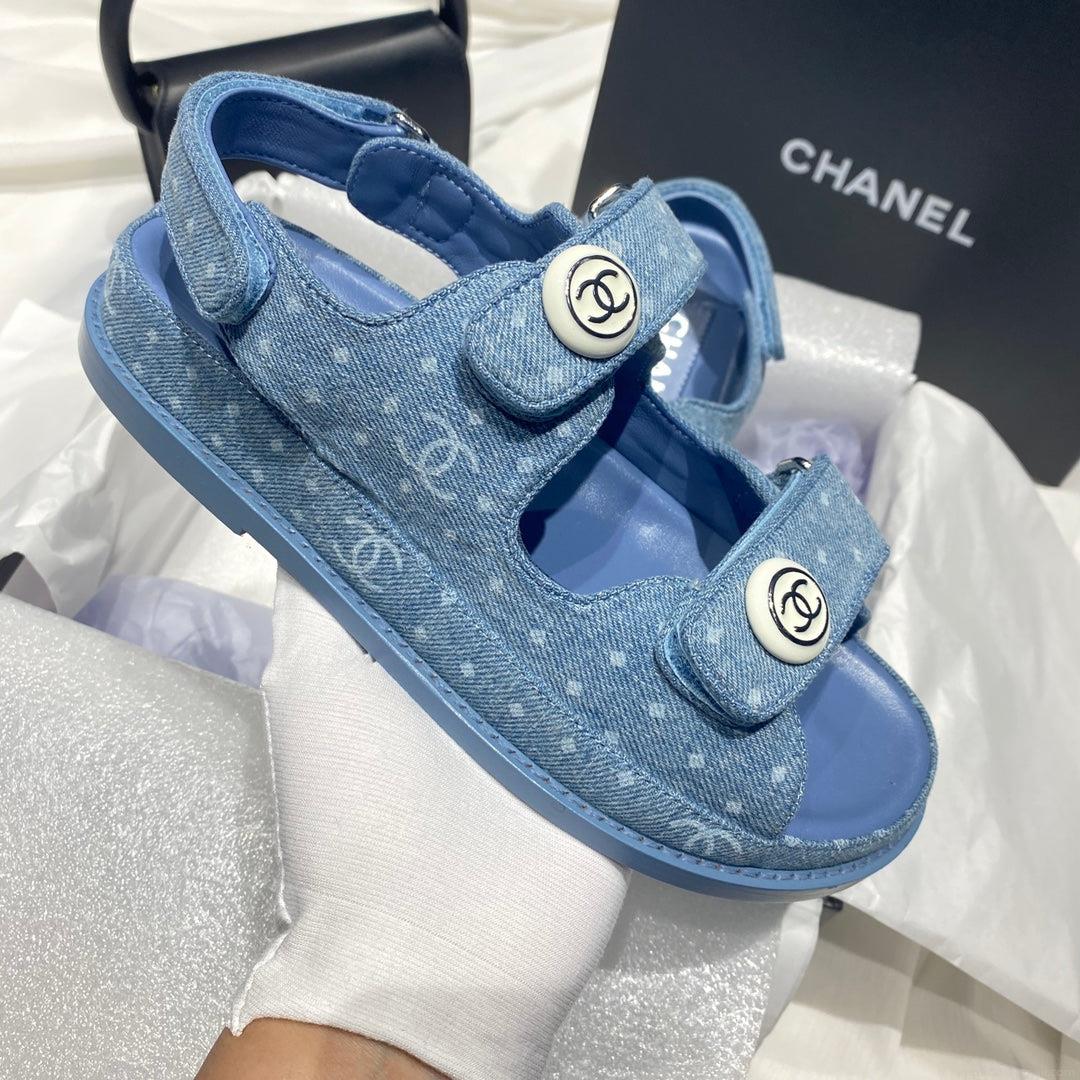 Chanel G40138 Women’s Sandals Shoes Lambskin C90240