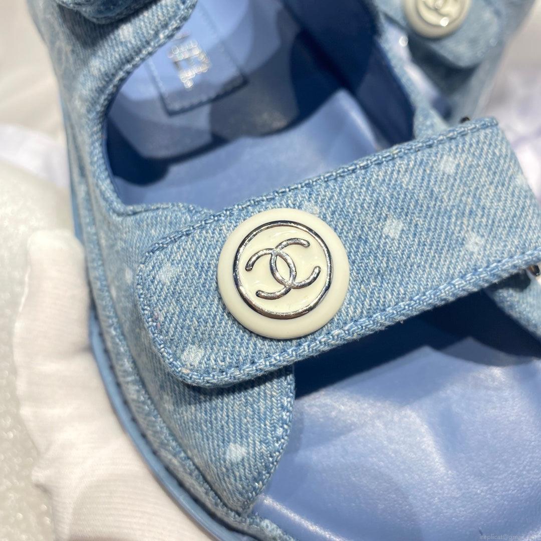 Chanel G40138 Women’s Sandals Shoes Lambskin C90240
