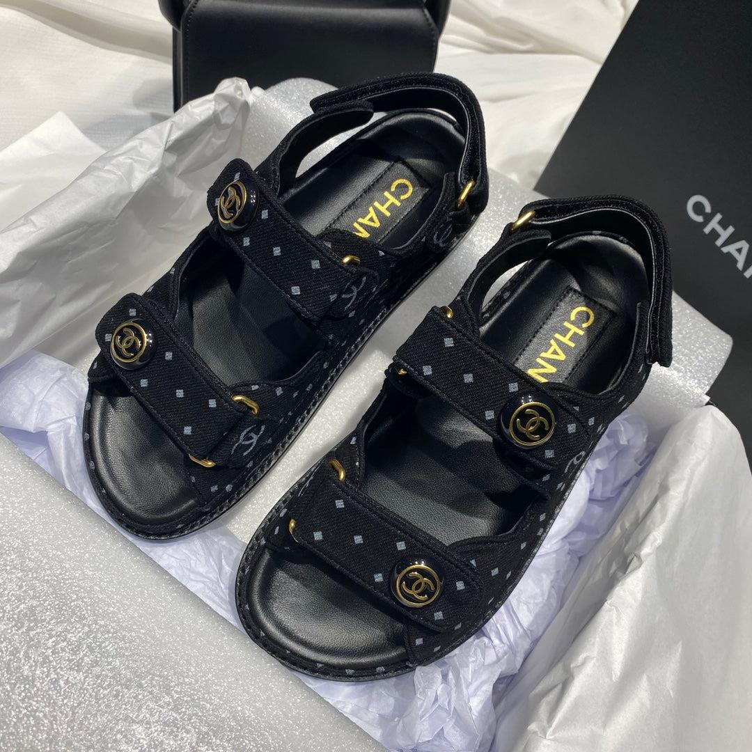 Chanel G40138 Women’s Sandals Shoes Lambskin C90241