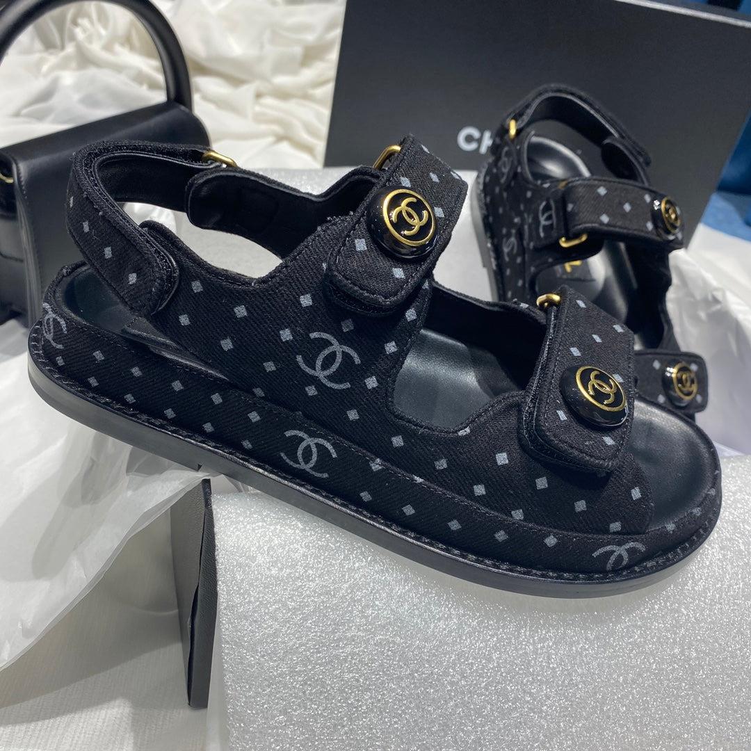Chanel G40138 Women’s Sandals Shoes Lambskin C90241