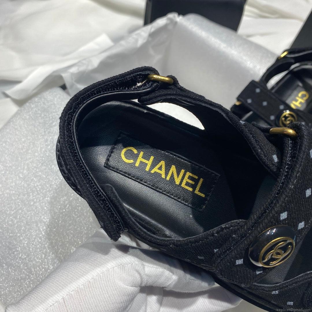 Chanel G40138 Women’s Sandals Shoes Lambskin C90241