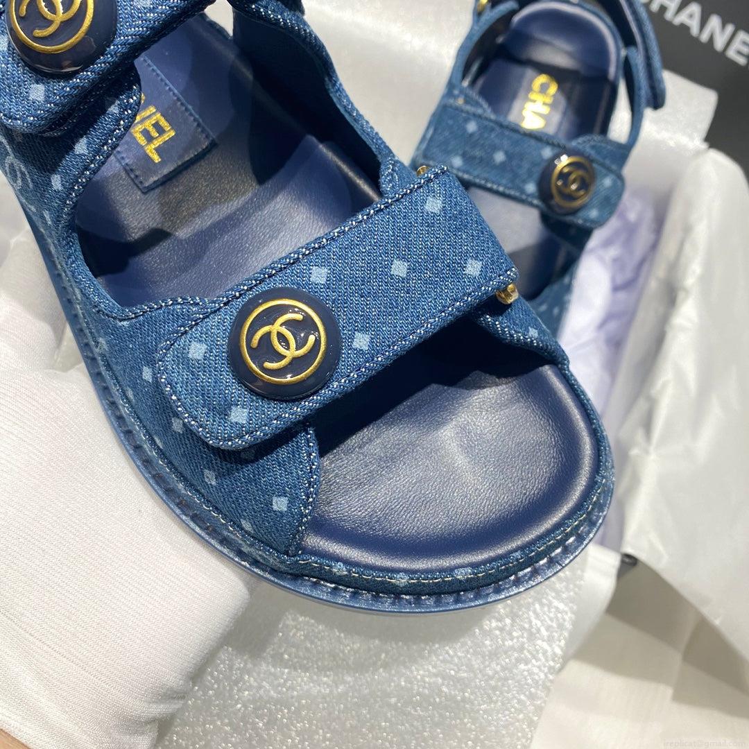 Chanel G40138 Women’s Sandals Shoes Lambskin C90242