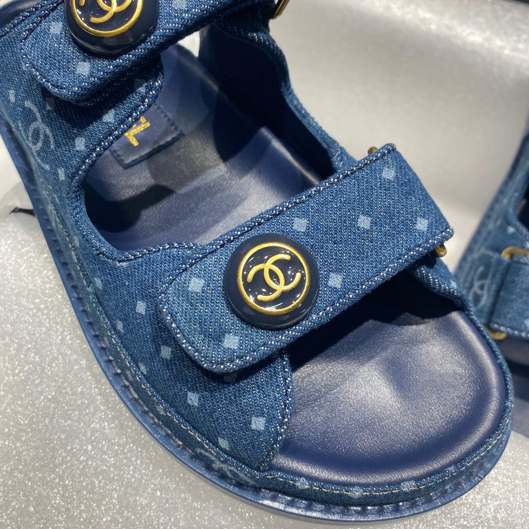 Chanel G40138 Women’s Sandals Shoes Lambskin C90242
